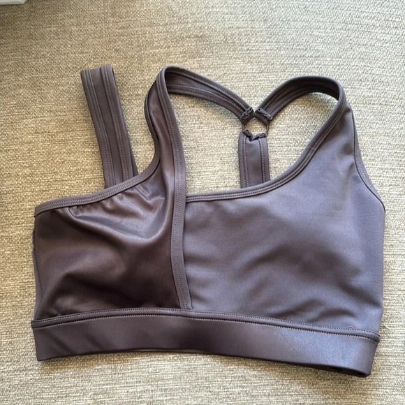 Laundry by Shelli Segal Removable-Strap Sports dark grey size small brand NWT - Picture 7 of 14